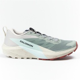 Scarpe Sportive Uomo Trail Salomon Sense Ride 5 Bianco Multicolore di Salomon, Aria aperta e sport - Rif: S64114488, Prezzo: ...