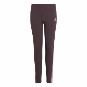 Leggings de Sport pour Enfants Adidas 3 bandas Pourpre de Adidas, Fille - Réf : S64114493, Prix : 0,00 €, Remise : %