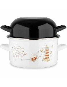 Casserole avec Couvercle en Verre Quttin 2,2 L (4 Unités) | Tienda24 Tienda24.eu