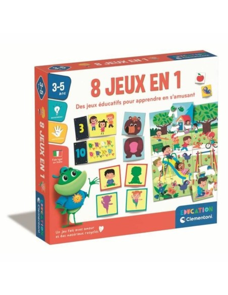 Lernspiel Clementoni 8 jeux en 1 (FR) | Tienda24 Tienda24.eu