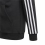 Felpa con Cappuccio da Bambina Adidas Essentials Nero | Tienda24 - Global Online Shop Tienda24.eu