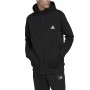 Polar com Capuz Homem Adidas Essentials For Gameday Preto | Tienda24 - Global Online Shop Tienda24.eu