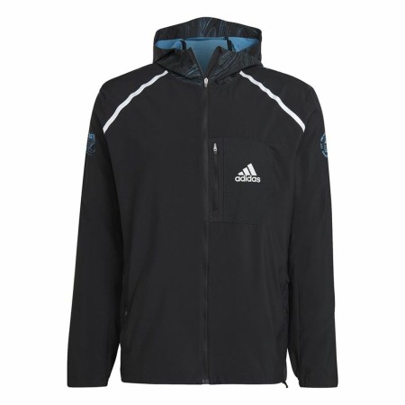 Sportjackefür Herren Adidas Marathon For the Oceans Schwarz | Tienda24 - Global Online Shop Tienda24.eu