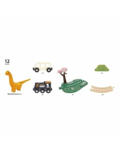 Train with Circuit Brio Dinosaur circle set by Brio, Toy Trains & Sets - Ref: S7197308, Price: 44,09 €, Discount: %