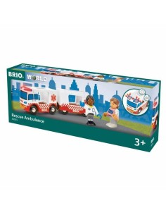 Playset Brio Rescue Ambulance 4 Pieces by Brio, Toy figures playsets - Ref: S7197310, Price: 39,46 €, Discount: %