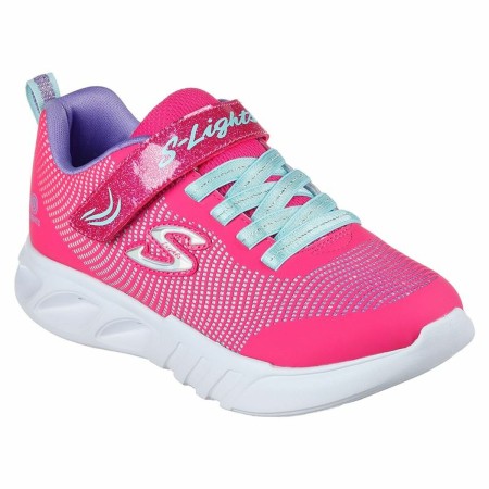 Chaussures de Sport pour Enfants Skechers S Lights Flicker Flash Fuchsia de Skechers, Baskets - Réf : S64114584, Prix : 53,39...