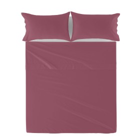 Drap HappyFriday Basic Magenta Lit 1 persone de HappyFriday, Draps et taies d'oreiller - Réf : D1612489, Prix : 17,77 €, Remi...