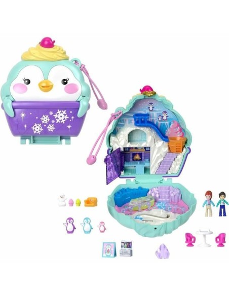 Playset Polly Pocket MANCHOT A LA NEIGE | Tienda24 Tienda24.eu