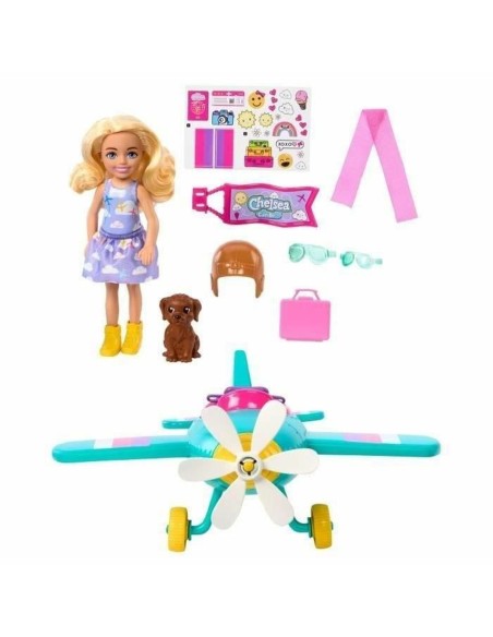 Poupée Barbie CHELSEA ET SON AVION | Tienda24 Tienda24.eu