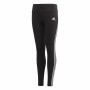 Sports Leggings for Children Adidas Black by Adidas, Girls - Ref: S64114615, Price: 0,00 €, Discount: %