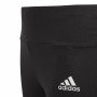 Sports Leggings for Children Adidas Black by Adidas, Girls - Ref: S64114615, Price: 0,00 €, Discount: %