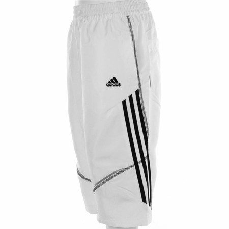 Pantalone Sportivo per Bambini Adidas 3/4 Bianco di Adidas, Bambino - Rif: S64114645, Prezzo: 27,52 €, Sconto: %