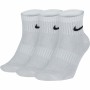 Meias de Desporto Nike Everyday Lightweight 3 pares Branco | Tienda24 - Global Online Shop Tienda24.eu