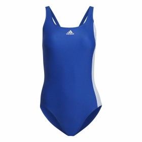 Fato de Banho Mulher Adidas Colorblock Azul de Adidas, Roupa de banho - Ref: S64114720, Preço: 34,69 €, Desconto: %