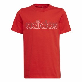 Maglia a Maniche Corte per Bambini Adidas Essentials Rosso di Adidas, Bambino - Rif: S64114732, Prezzo: 16,58 €, Sconto: %