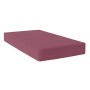 Fitted bottom sheet HappyFriday BASIC Magenta 140 x 200 x 32 cm by HappyFriday, Sheets and pillowcases - Ref: D1612501, Price...