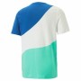 Maglia a Maniche Corte Uomo Puma Power Cat Azzurro di Puma, Camicie e T-shirt sportive - Rif: S64114735, Prezzo: 29,69 €, Sco...