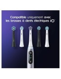 Replacement Head Oral-B iO White Black 4 Units | Tienda24 Tienda24.eu