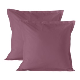 Kissenbezug HappyFriday BASIC Magenta 60 x 60 cm (2 Stück) von HappyFriday, Bettlaken und Kissenbezüge - Ref: D1612507, Preis...