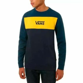 Men’s Sweatshirt without Hood Vans Retro Active Gibraltar Navy Blue by Vans, Men - Ref: S64116434, Price: 56,62 €, Discount: %