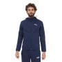 Men’s Zipped Hoodie Puma Evostripe Full-Zip Navy Blue by Puma, Men - Ref: S64118357, Price: 57,58 €, Discount: %