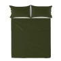 Top sheet HappyFriday Basic Green 260 x 270 cm by HappyFriday, Sheets and pillowcases - Ref: D1612527, Price: 35,73 €, Discou...