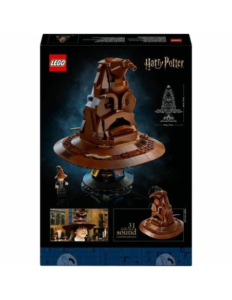 Construction set Lego Harry Potter 76429 The Sorting Hat that Talks Multicolour | Tienda24 Tienda24.eu