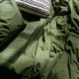 Drap housse HappyFriday BASIC Vert foncé 90 x 200 x 32 cm de HappyFriday, Draps et taies d'oreiller - Réf : D1612528, Prix : ...