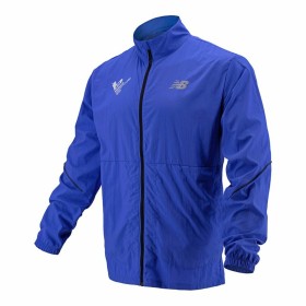 Veste de Sport pour Homme New Balance Valencia Marathon Bleu de New Balance, Homme - Réf : S64119676, Prix : 80,44 €, Remise : %