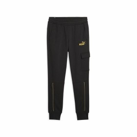 Pantalon de Survêtement pour Adultes Puma Ess+ Minimal Gold Noir Homme de Puma, Homme - Réf : S64119947, Prix : 54,52 €, Remi...