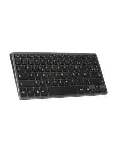 Teclado Logitech HRH42F/A Negro Qwerty US | Tienda24 Tienda24.eu