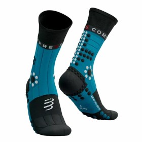 Chaussettes de Sport Compressport Pro Racing Noir/Bleu Noir de Compressport, Homme - Réf : S64120942, Prix : 0,00 €, Remise : %