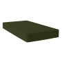 Fitted sheet HappyFriday BASIC Dark green 140 x 200 x 32 cm by HappyFriday, Sheets and pillowcases - Ref: D1612531, Price: 22...