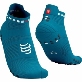 Socquettes de Sport v4.0 Compressport Pro Racing Bleu de Compressport, Homme - Réf : S64120945, Prix : 18,97 €, Remise : %