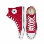 Chaussures casual femme Converse Chuck Taylor All Star High Top Rouge de Converse, Baskets et chaussures de sport - Réf : S64...