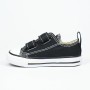 Chaussures casual enfant Converse Chuck Taylor All Star Noir Velcro de Converse, Baskets et chaussures de sport - Réf : S6412...