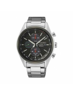 Orologio Uomo Seiko SSC803P1 Nero Argentato da Seiko, Orologi da polso - Ref: S7200081, Precio: €460.63, Descuento: %