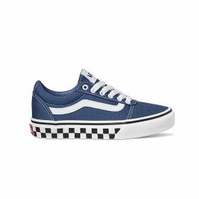 Chaussures casual enfant Vans Ward YT Checker Sidewall Stv Bleu de Vans, Baskets et chaussures de sport - Réf : S64121033, Pr...