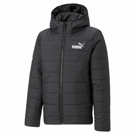 Children's Sports Jacket Puma Essodeddded Black | Tienda24 - Global Online Shop Tienda24.eu