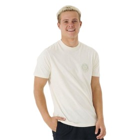 Camisola de Manga Curta Homem Rip Curl Stapler Branco de Rip Curl, Homem - Ref: S64121084, Preço: 25,83 €, Desconto: %