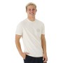 Men’s Short Sleeve T-Shirt Rip Curl Stapler White | Tienda24 - Global Online Shop Tienda24.eu