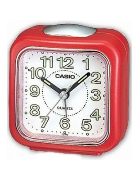 Alarm Clock Casio TQ-142-4EF Red | Tienda24 Tienda24.eu