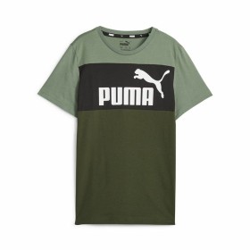 Kurzarm-T-Shirt für Kinder Puma Ess Block grün von Puma, Junge - Ref: S64121128, Preis: 21,78 €, Rabatt: %