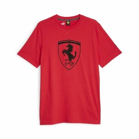 Camisola de Manga Curta Homem Puma Ferrari Race Tonal B Vermelho de Puma, Homem - Ref: S64121134, Preço: 49,59 €, Desconto: %