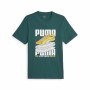 Maglia a Maniche Corte Uomo Puma Graphiccs Sneaker Verde | Tienda24 - Global Online Shop Tienda24.eu