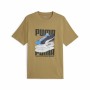 Maglia a Maniche Corte Uomo Puma Graphiccs Sneaker Marrone | Tienda24 - Global Online Shop Tienda24.eu