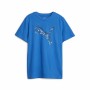 Child's Short Sleeve T-Shirt Puma Active Sports Graphic Blue by Puma, Boys - Ref: S64121140, Price: 20,85 €, Discount: %