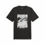 Camisola de Manga Curta Homem Puma Graphiccs Sneaker Preto | Tienda24 - Global Online Shop Tienda24.eu