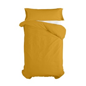 Duvet cover set HappyFriday Basic Kids Mustard Single 2 Pieces by HappyFriday, Quilts and quilt covers - Ref: D1612575, Price...