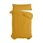 Duvet cover set HappyFriday Basic Kids Mustard Single 2 Pieces by HappyFriday, Quilts and quilt covers - Ref: D1612575, Price...